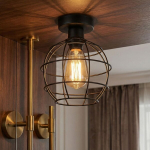 Linento Lighting laelamp Toptel, must
