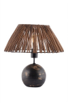Opviq laualamp Balloon Bamboo, pruun/must