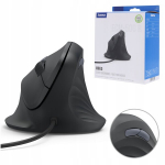 Ergonoomiline vertikaalne hiir Hama Ecm-500 R, Usb, 1800 Dpi