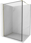 Mexen Kioto du&scaron;iini sein Walk-in 70 x 200 cm, must raam, 8 mm, kuldne - 800-070-101-50-70, 70 x 200 cm