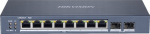 10 pordi, 8 PoE pordi l&uuml;liti Hik-vision DS-3E1510P-SI
