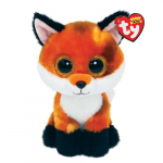 Meteor Maskott TY Beanie Boos Fox Orange Meadow 15 cm, Color