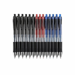 Geelpliiatsid, must punane sinine, 0,5 mm, 25 tk