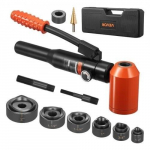 H&uuml;drauliline auggustaja VEVOR, 10 tonni, 12,7&ndash;50,8 mm, 6 otsikuga