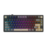 ROYAL KLUDGE R75 Pro Phantom, Cream Switch, US