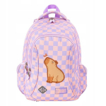 Kooliseljakott St.Right Capybara, 20 l, lilla ja roosa