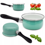 Emaileeritud sangaga 14cm 0,9l selleripott