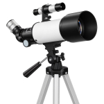 Telescope 80x80x135 cm Valge Alumiinium