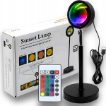 Led &ouml;&ouml;lamp "sunset" Rgb kaugjuhtimispuldiga