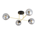 Emibig laelamp Magnum 4, hall/kuldne