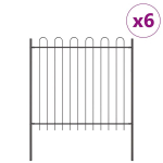 vidaXL Aiandus aiapaneel 6 pcs Hall 10,2 x 1,5 m Pulberkattega teras