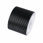 Karbona mustriga kile autodele must, 5,08 cm x 6,1 m