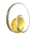 Seinavalgusti Milagro Lucero Gold ML1050