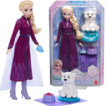 Disney Elsa nukk, komplekt &bdquo;Frozen&ldquo; (&bdquo;J&auml;&auml;kuningriik&ldquo;) + v&auml;ike karu