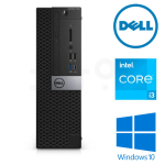 Dell 7050 SFF i3-6100 16GB 180GB M.2 SATA + 250GB HDD W10P Renew