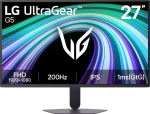 Monitor LG UltraGear G5 27G523B-B.AEU Monitorius | 27", FHD, IPS, 240 Hz