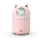 300ml roosa kassikujuline aroomihajuti, USB