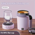 Blender USB isesegunev reisikruus, valge, magnetiline mikser, kohvikasutuseks