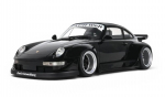 Diecast mudel Gt Spirit Gt587 Porsche 911 Rwb Black Aut Black 2012 1/18