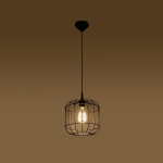 Sollux Lighting rippvalgusti Celta, must