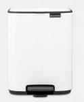 Brabantia pedaaliga pr&uuml;gikast Bo, 4 l, valge