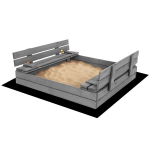 Premium puidust liivakast SBP120SET01X 120 x 120 cm komplekt