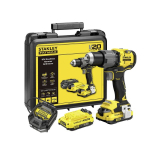 Impact drill - STANLEY - SFMCD725D2K-QW - 80 Nm - 18V - 0-500/2000 rpm