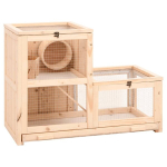 vidaXL hamstripuur, 81 x 40 x 60 cm, nulupuit, Ruda