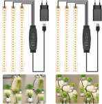 Hywyimlait LED-taimelamp 22 cm 3500 K, 2 tk