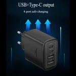 40W USB-C Seinalaadija Nelja Pordiga Pickify