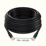 Kvaliteetne CAT6 Etherneti Kaabel RJ45 &uuml;hendusega Pickify, BLACK-30M