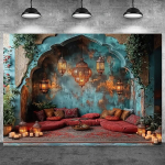 Maroko &Ouml;&ouml;kaare Taustakangas Pulmadeks Pickify, 130*150cm/51inch&times;59inch