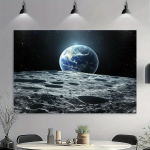 Maa ja Kuu Fototaust Decor Pickify, 59inch* 82.6inch/150cm*210cm