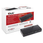 Club3d hdmi 2.0 uhd switchbox 4 porti