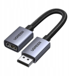 UGREEN DISPLAYPORT - HDMI KAABEL 4K 20CM DP133 TELEVISIOONILE