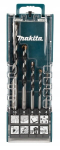 Makita universaalsed puurid Hm/ct 4-10 mm, 5 tk.