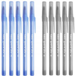 Bic Round Stick Classic 10 tk. pastakad: 5 musta, 5 sinist