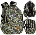 Coolpack Factor seljakott teismelistele, 29l, palju sahtleid, Army Stars