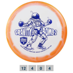Kettagolfi ketas Distance Driver S-Line Horizon PD2 Gravity Bomb 2 valge/oranž