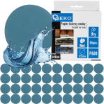 Geko Veekindel liivapaberidisk 125mm G78461, 125mm, P600, 50 tk, ilma perforatsioonita