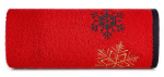 Eurofirany j&otilde;ulune vannir&auml;tik R200-02, 70x140 cm, punane