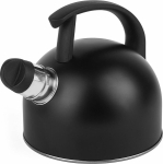 Gaasipliit-induktsioonpliidi veekeetja vilega, mugav, v&auml;ike Tadar Kacper 1,5 l, must