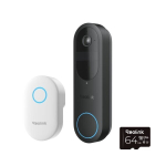 Reolink &ndash; 2K Video Doorbell + Chime Wi-Fi &ndash; Black