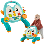 Interaktiivne l&uuml;katav m&auml;nguasi-muusikaline k&auml;imistool Fisher-Price Penguin Mattel 2-in-1, JHF74