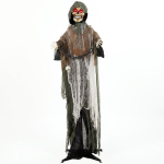 Halloweeni dekoratsioon, 170 cm, LED-silmad, alusega, must