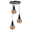 Opviq rippvalgusti 9053-3, must/pruun