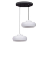 Opviq rippvalgusti 9031-2, valge/must