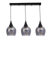 Opviq rippvalgusti 9064-5, must/hall