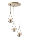 Asir ripplamp Damla 3, kuldne
