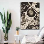 Asir riputatav dekoratsioon 70100KANDINSKY009, 70x100 cm
